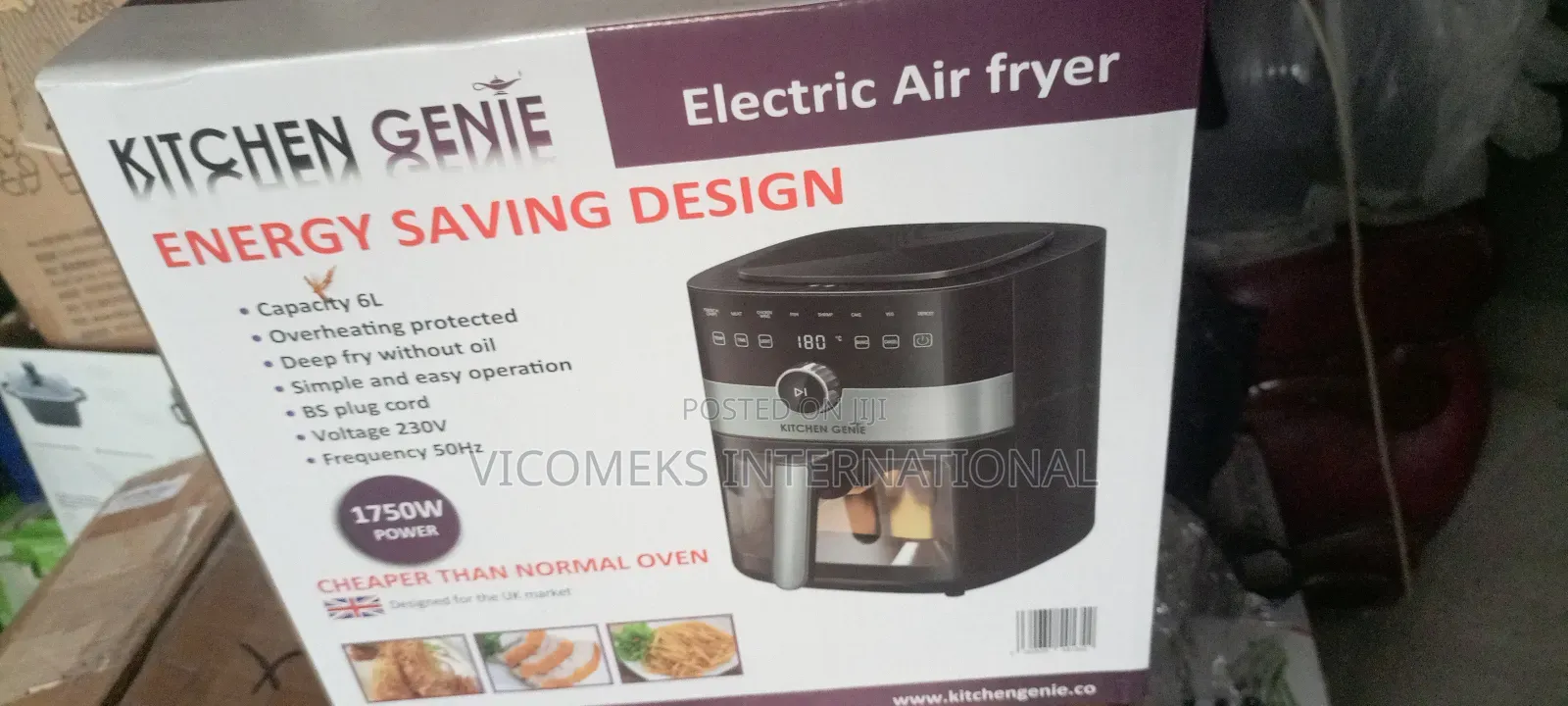 Kitchen Genie Electric Air Fryer