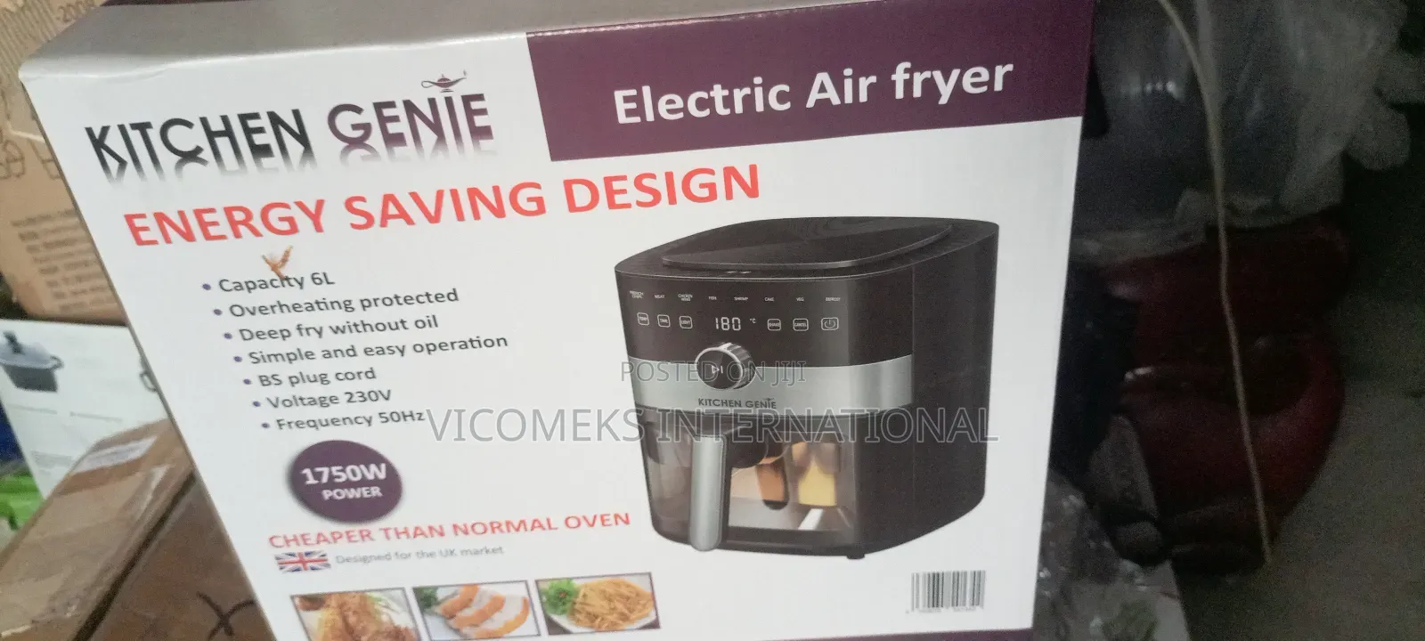 Kitchen Genie Electric Air Fryer