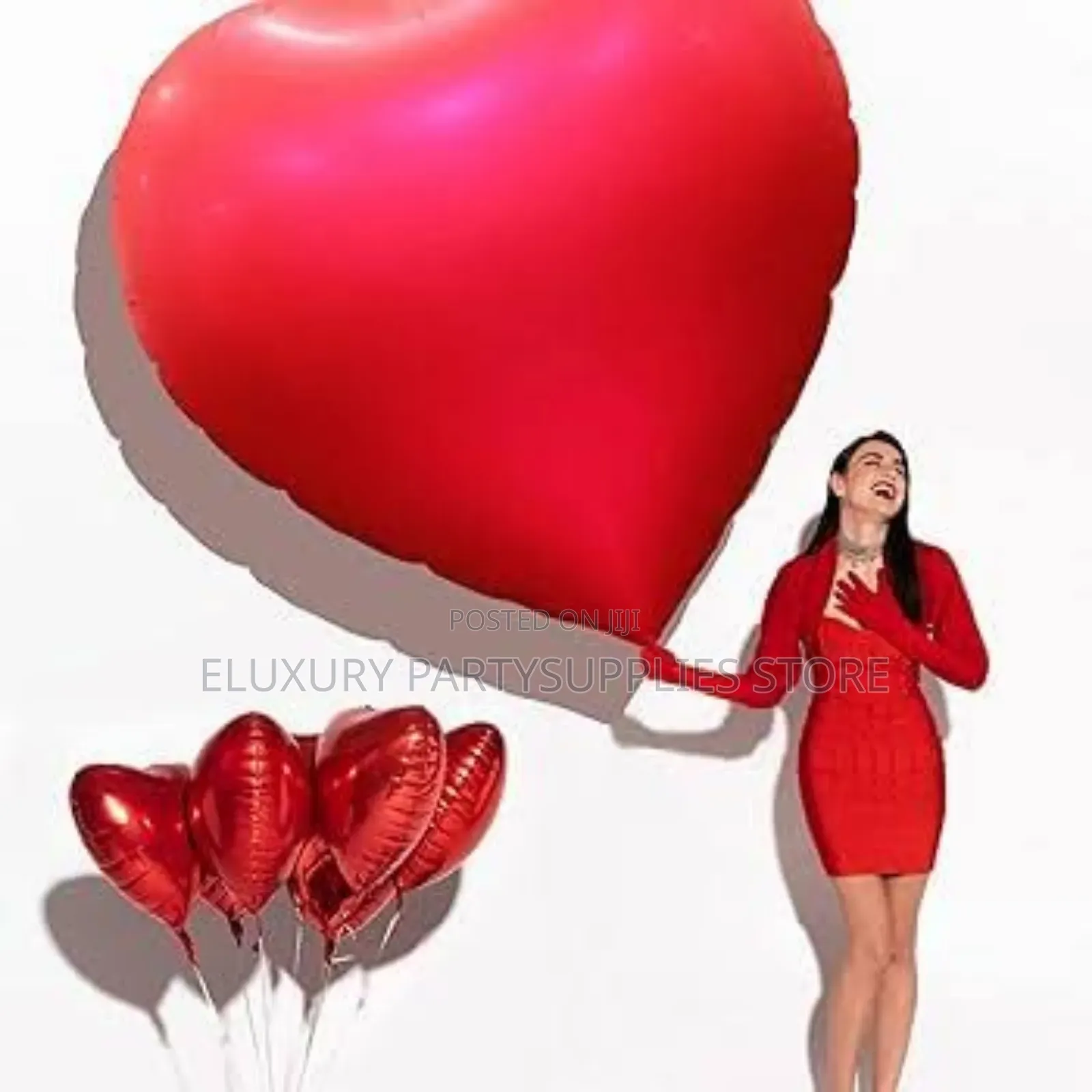 63 Inches Giant Heart Shape Balloon