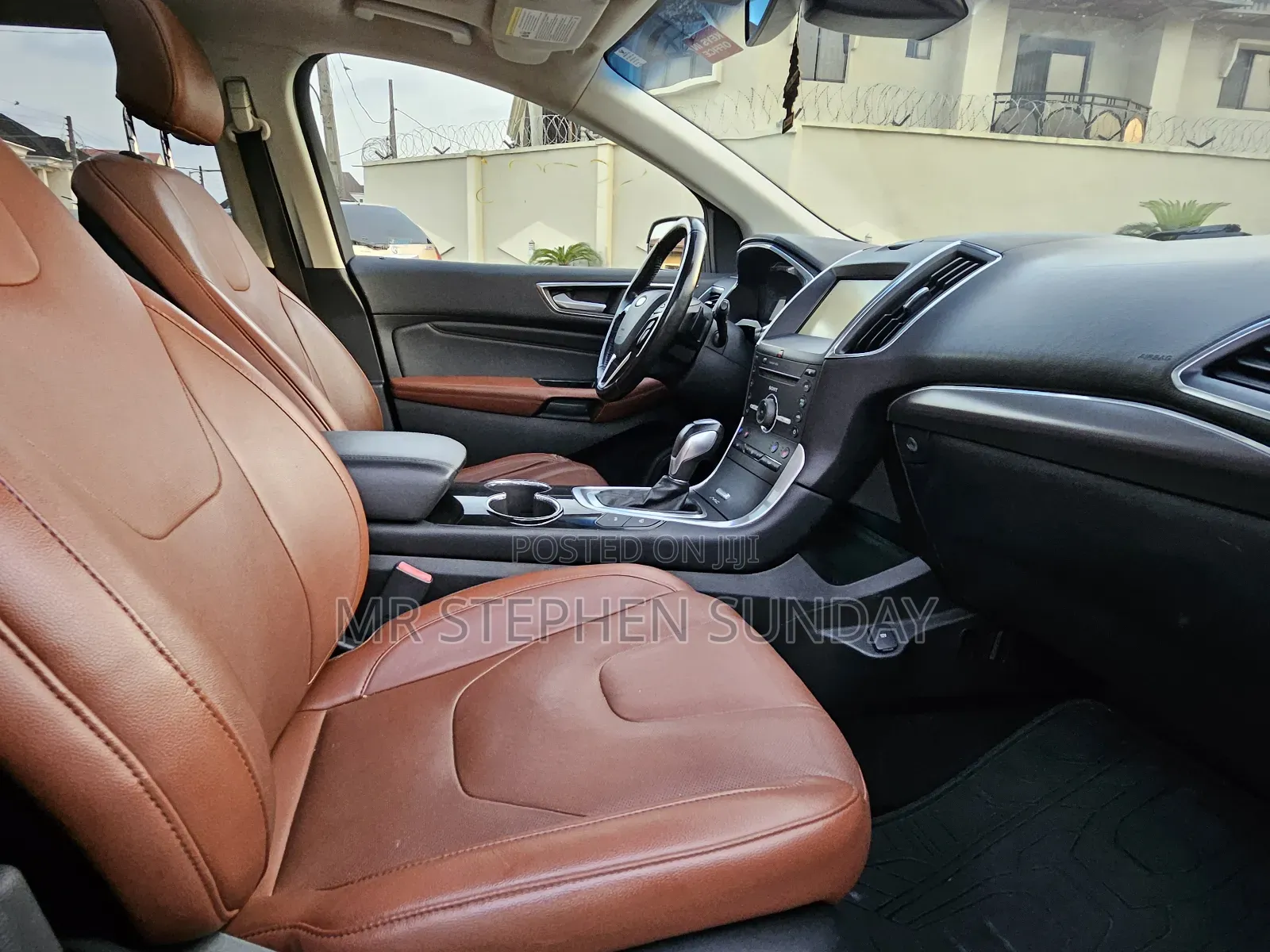 Ford Edge Titanium 4dr SUV AWD (2.0L 4cyl Turbo 6A) 2015 Black