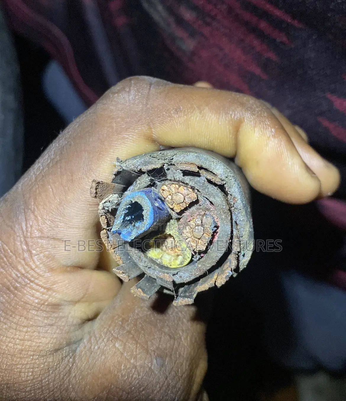 50mm X 4core Armoured Cable Nigeria