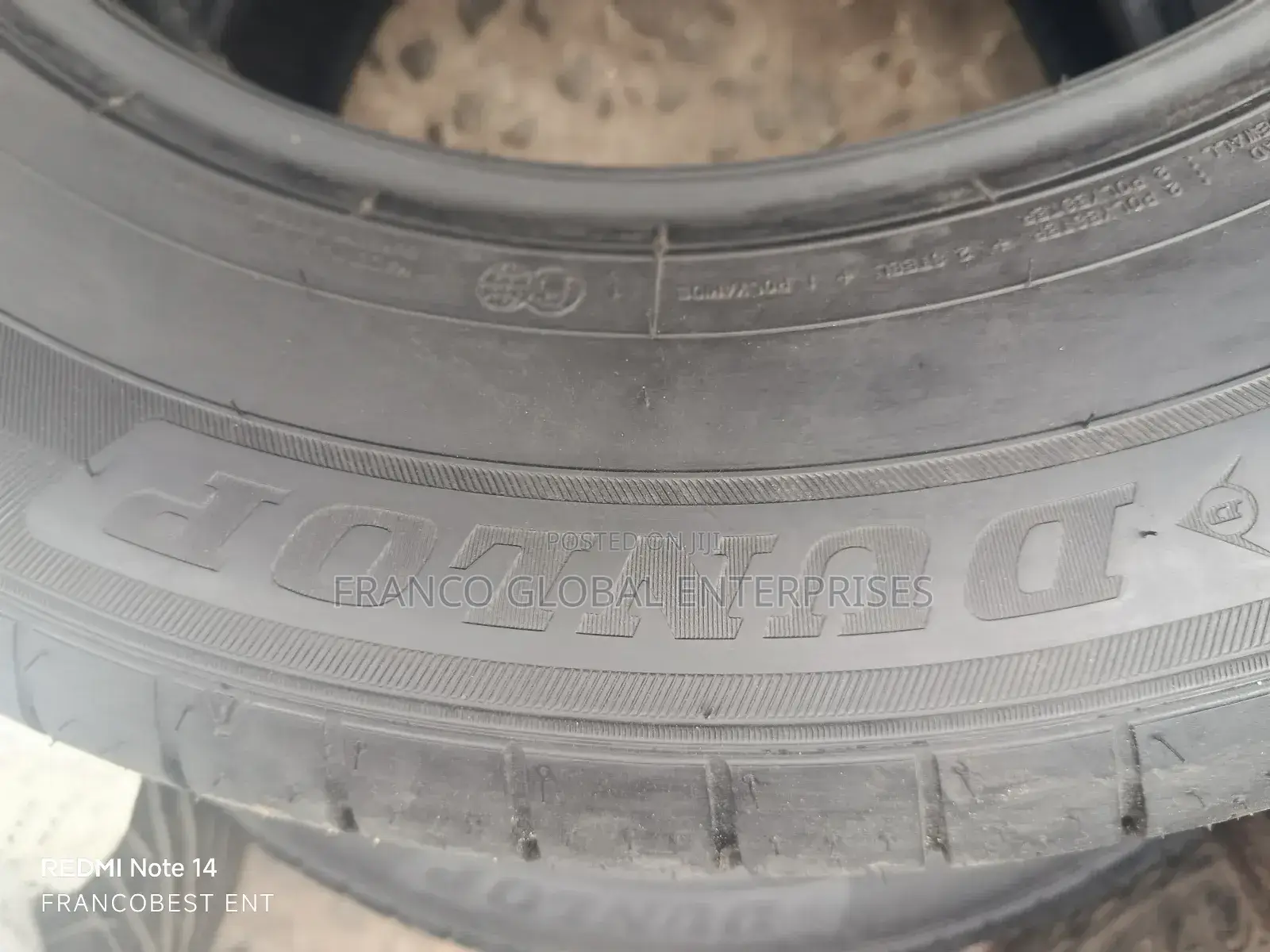 265/60r18 Dunlop Tire