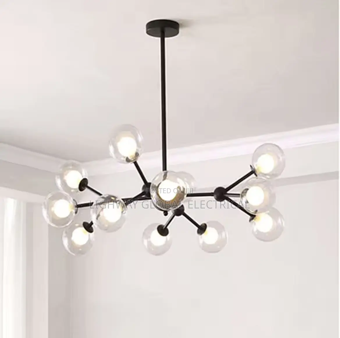 Modern Glass Ball Nordic Chandelier