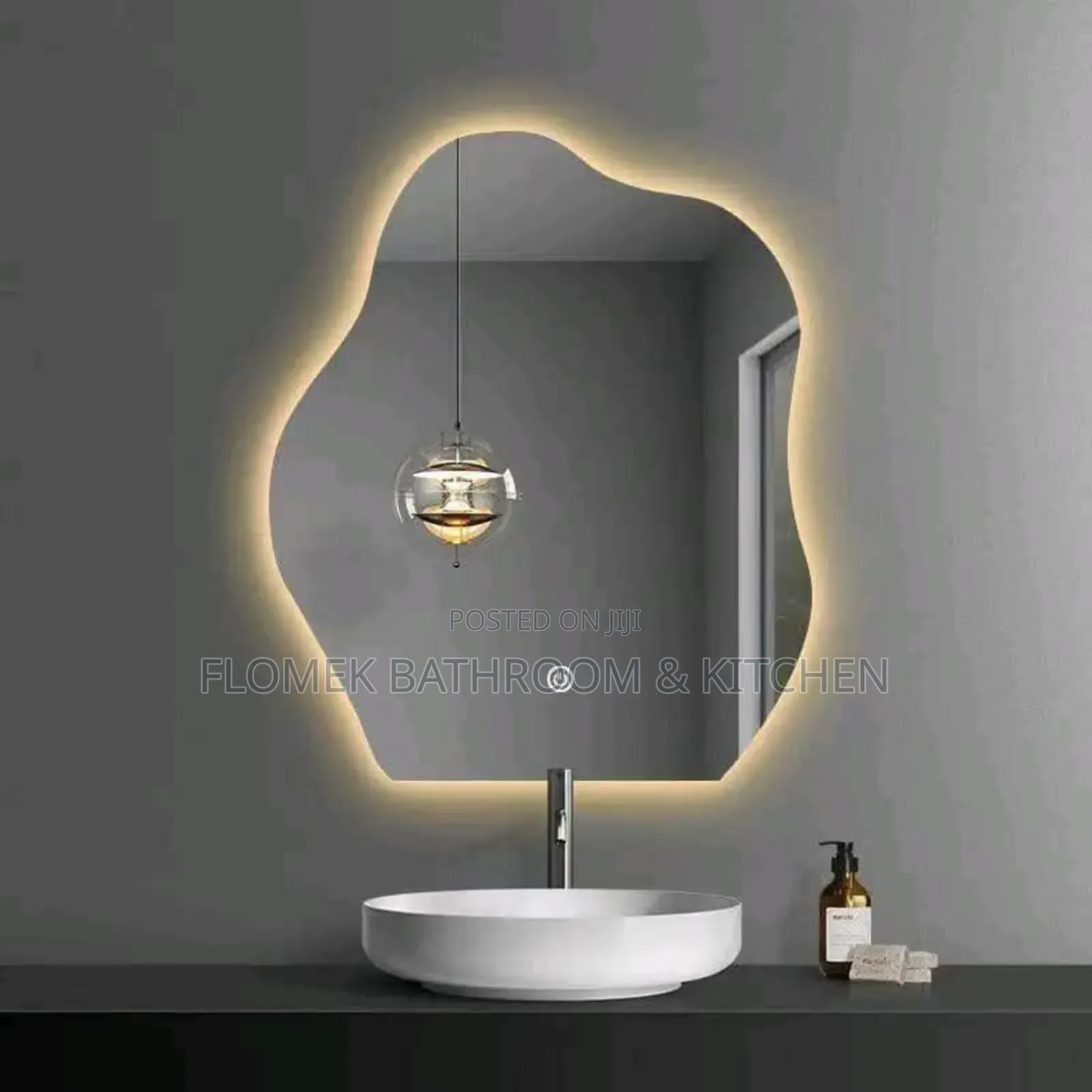 Modern Irregular Led Mirror