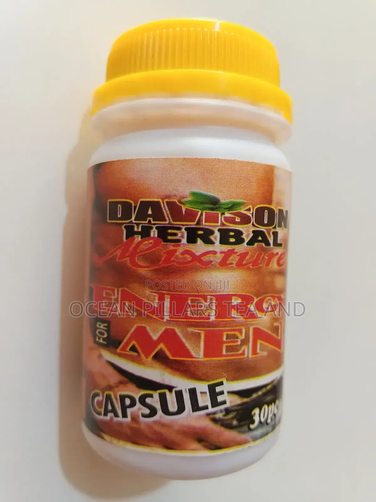 Energy for Men Capsule 100% Natural Herbs (Sexual Enhancement)