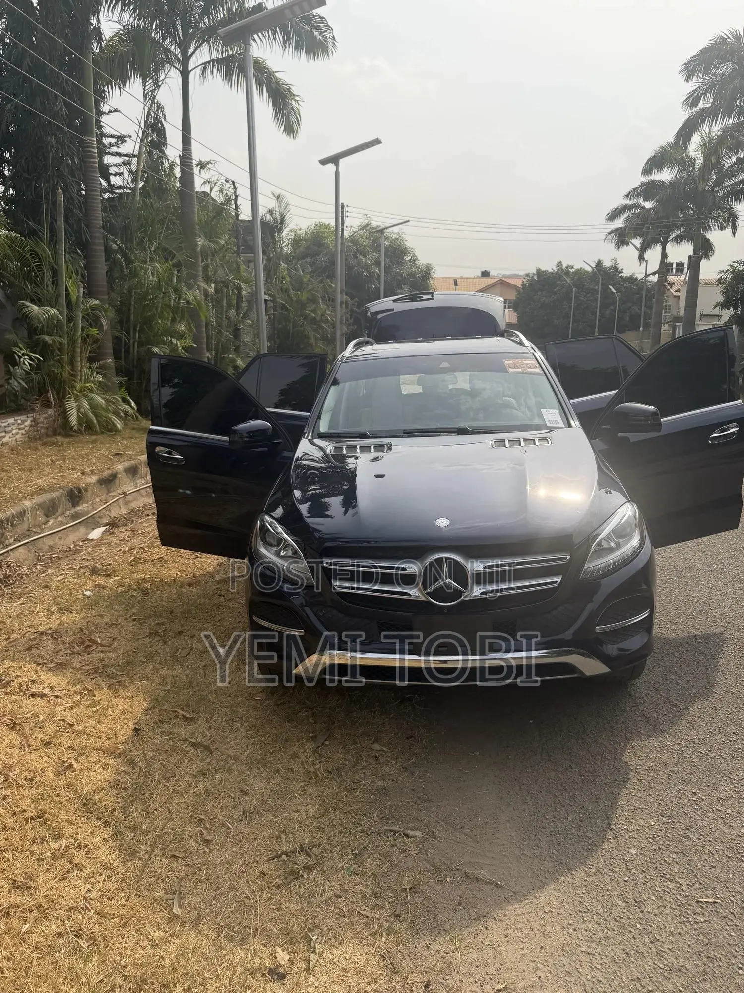 Mercedes-Benz GLE-Class GLE 350d 4MATIC 2016 Blue