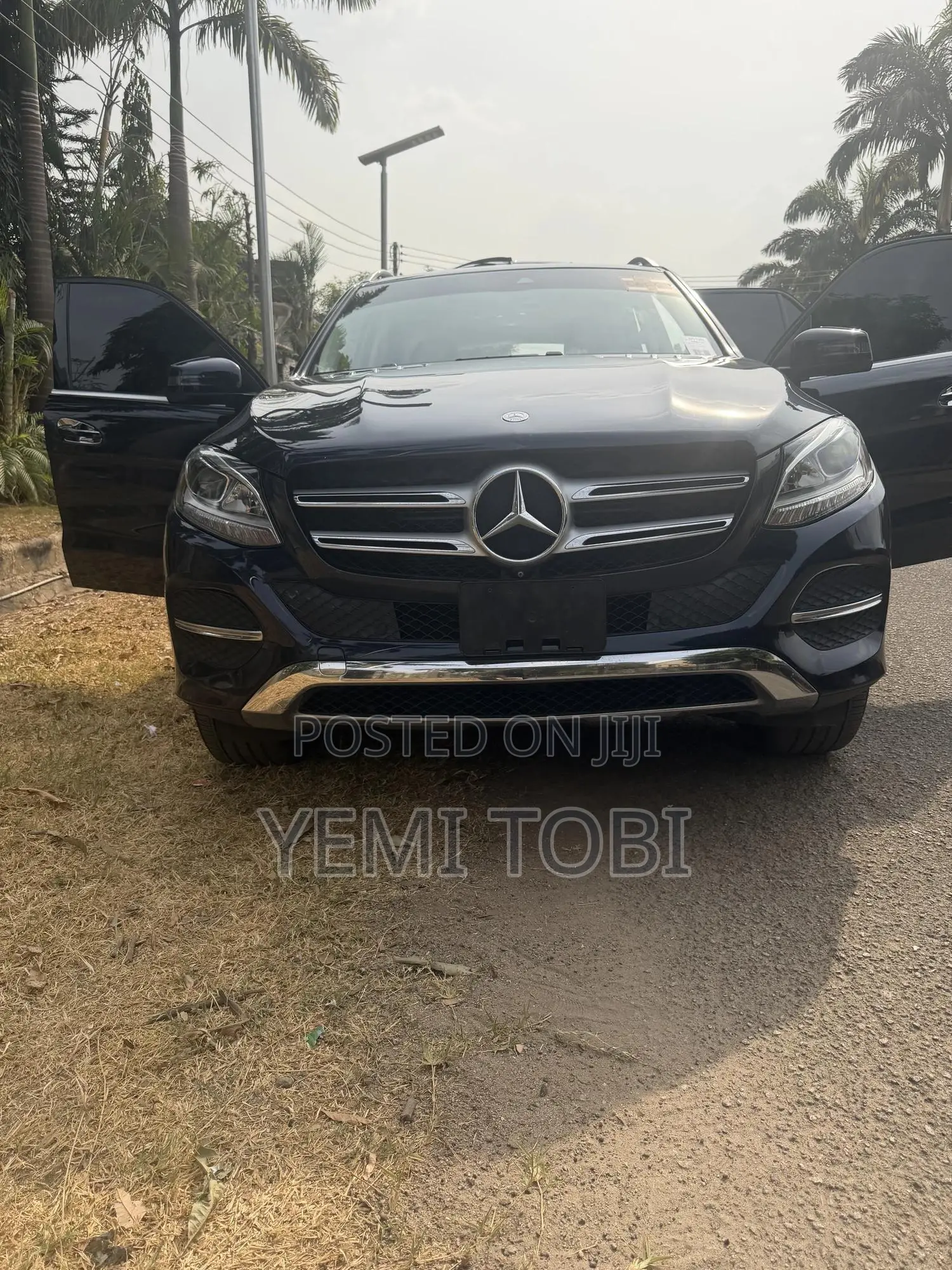 Mercedes-Benz GLE-Class GLE 350d 4MATIC 2016 Blue