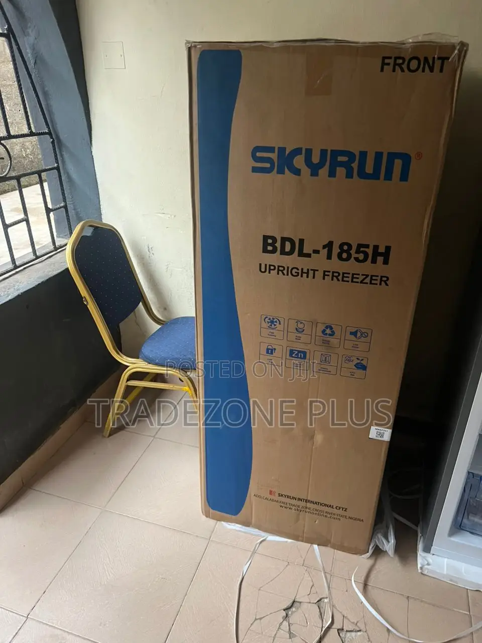 Skyrun 185l Upright Freezer – Smart Storage for Every Kitchen