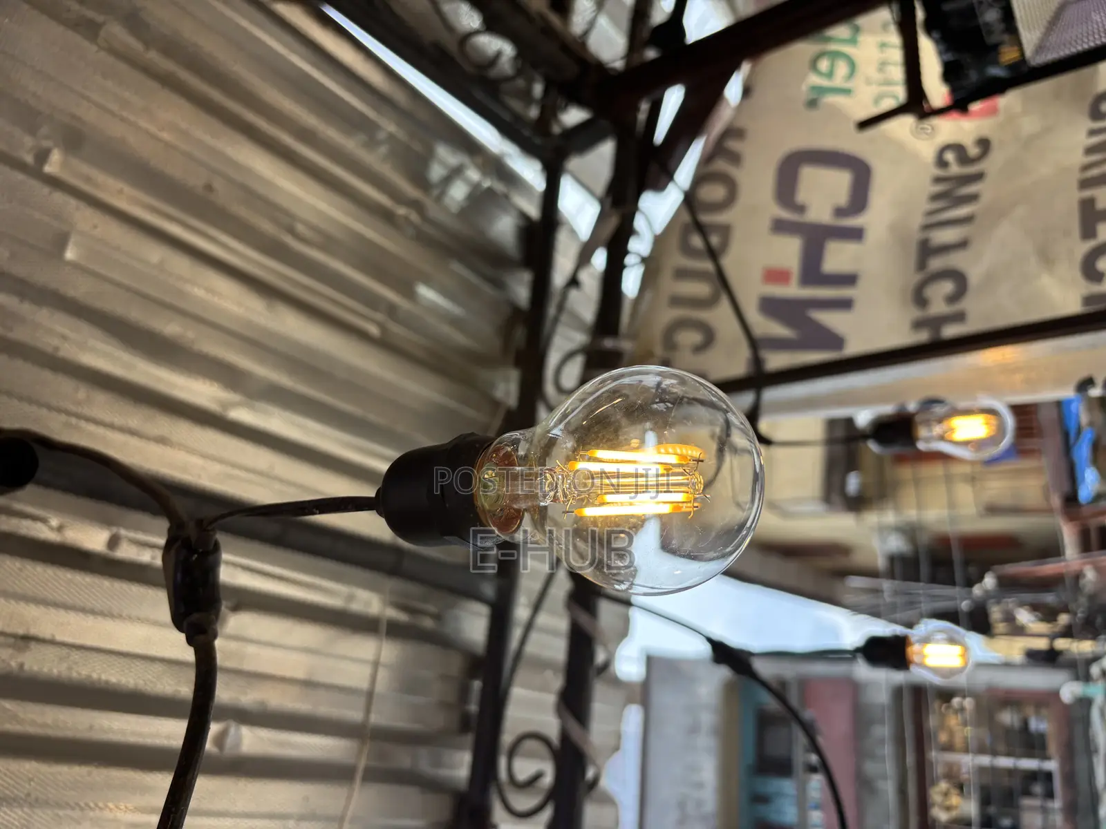 Filament Yellow Bulb
