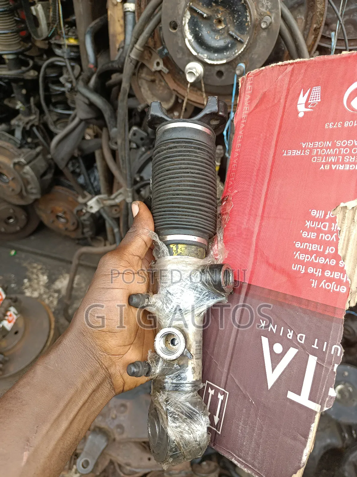 Raising Shock Absorber Lexus Gx460