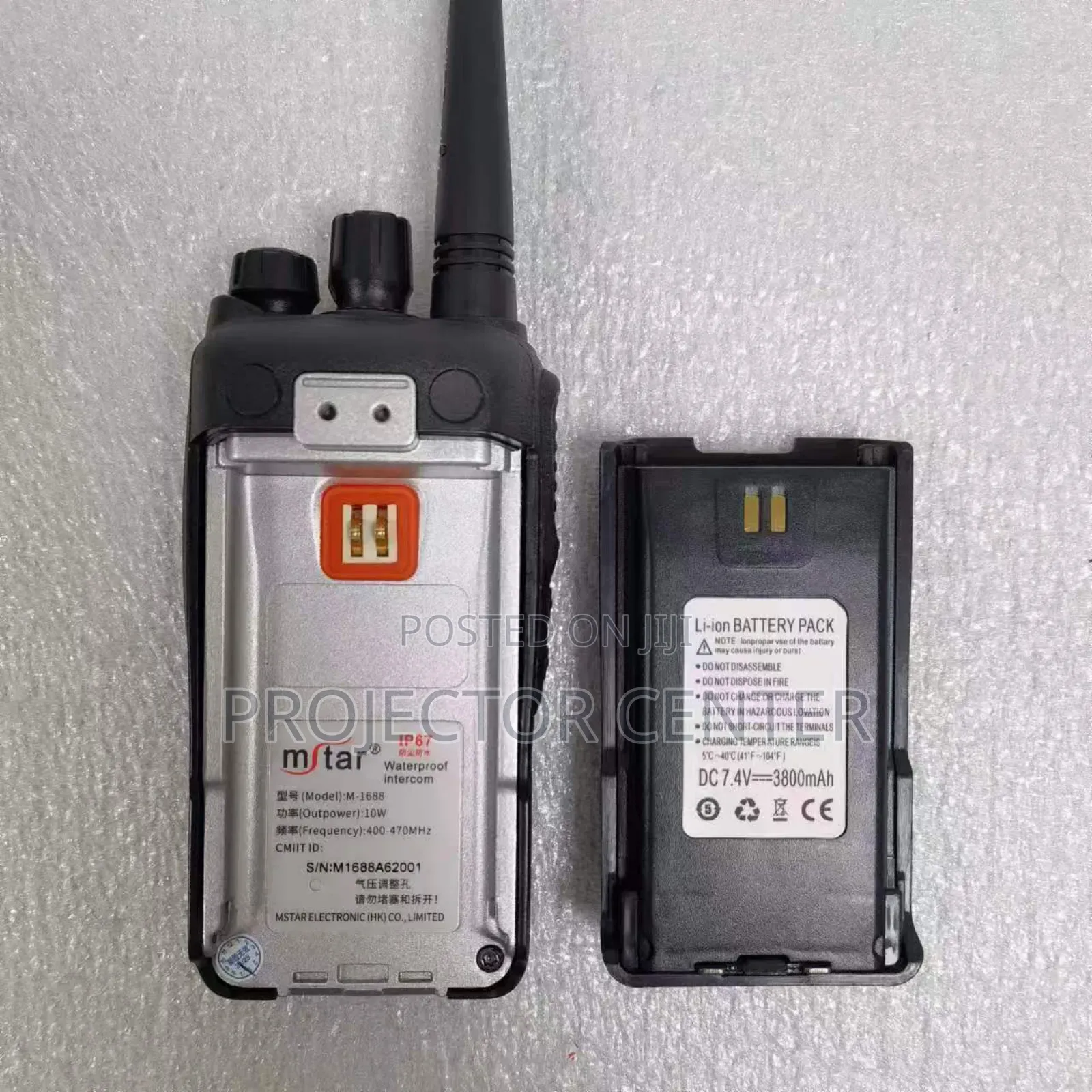 Mstar M-1688 Professional Handheld Two Way Radio Walkie Talkie