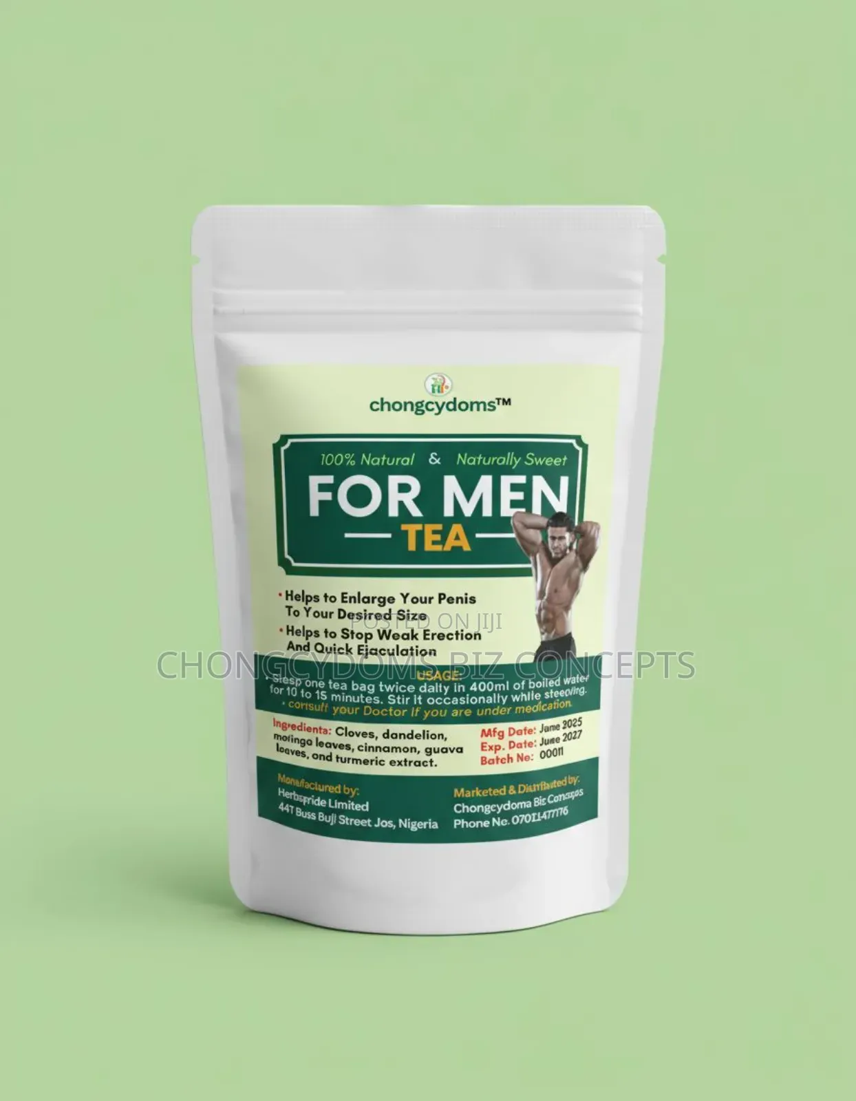 Chongcydoms for Men's Tea