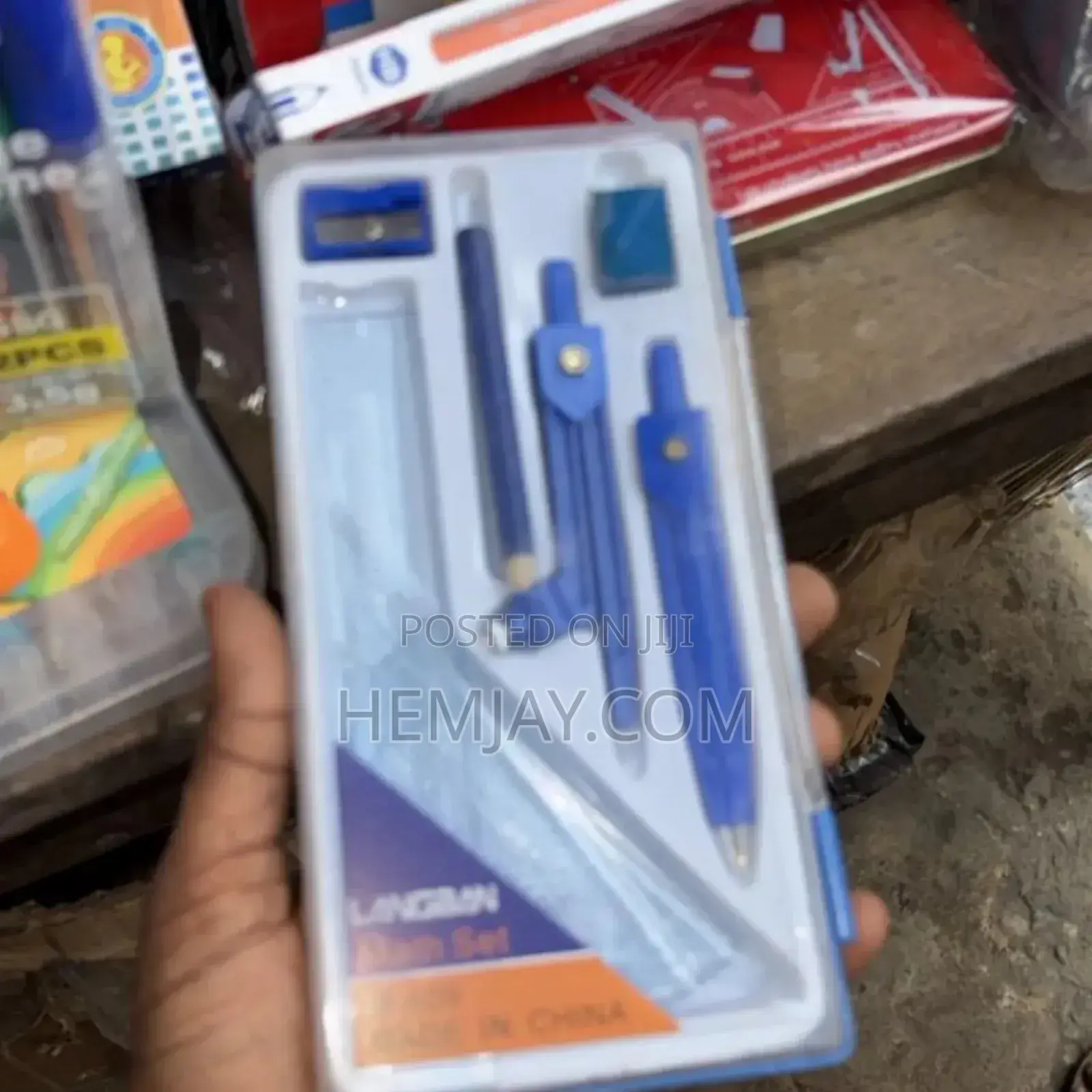 Quality Complete Mathematical-Set (Plastic and Transparent)