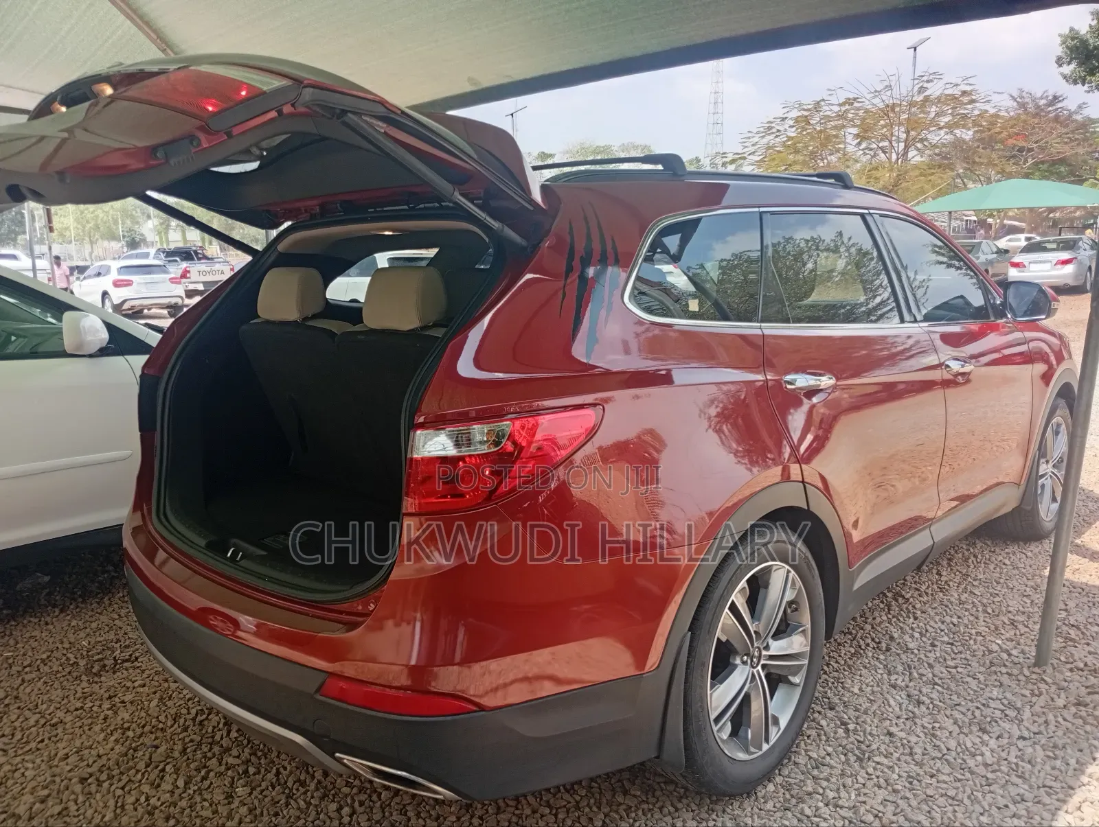 Hyundai Santa Fe 2015 Red