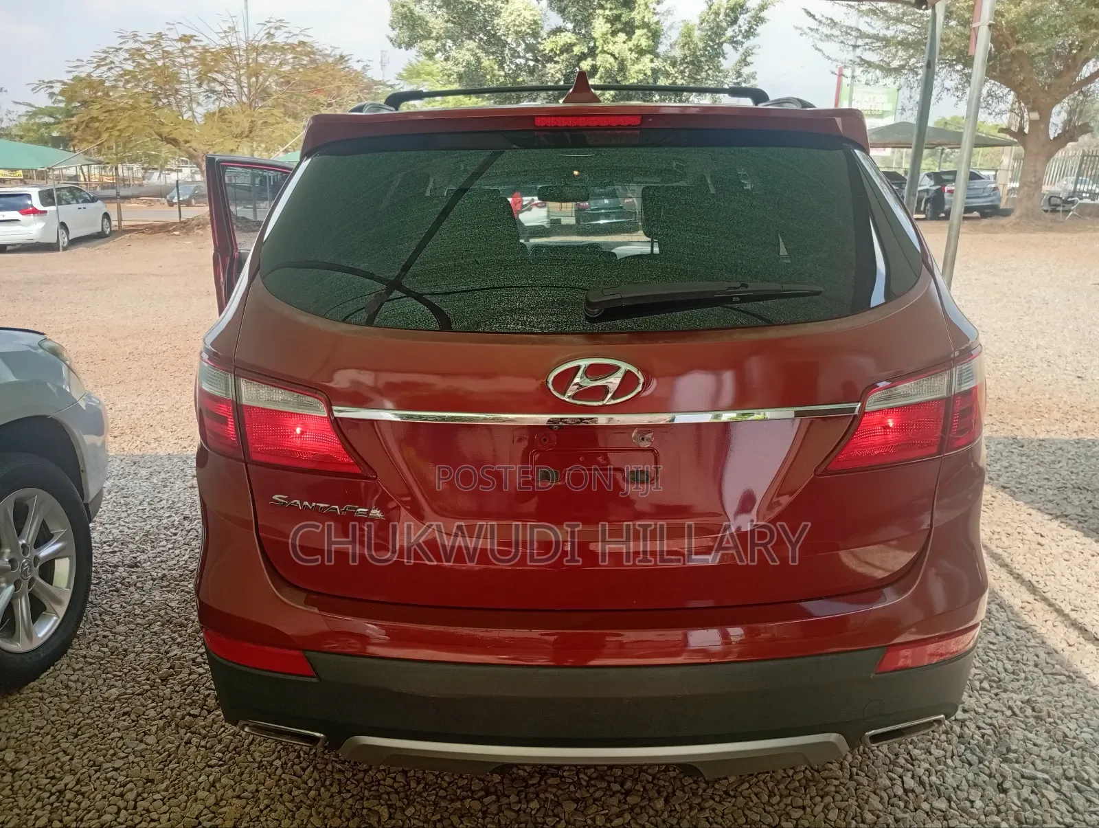 Hyundai Santa Fe 2015 Red