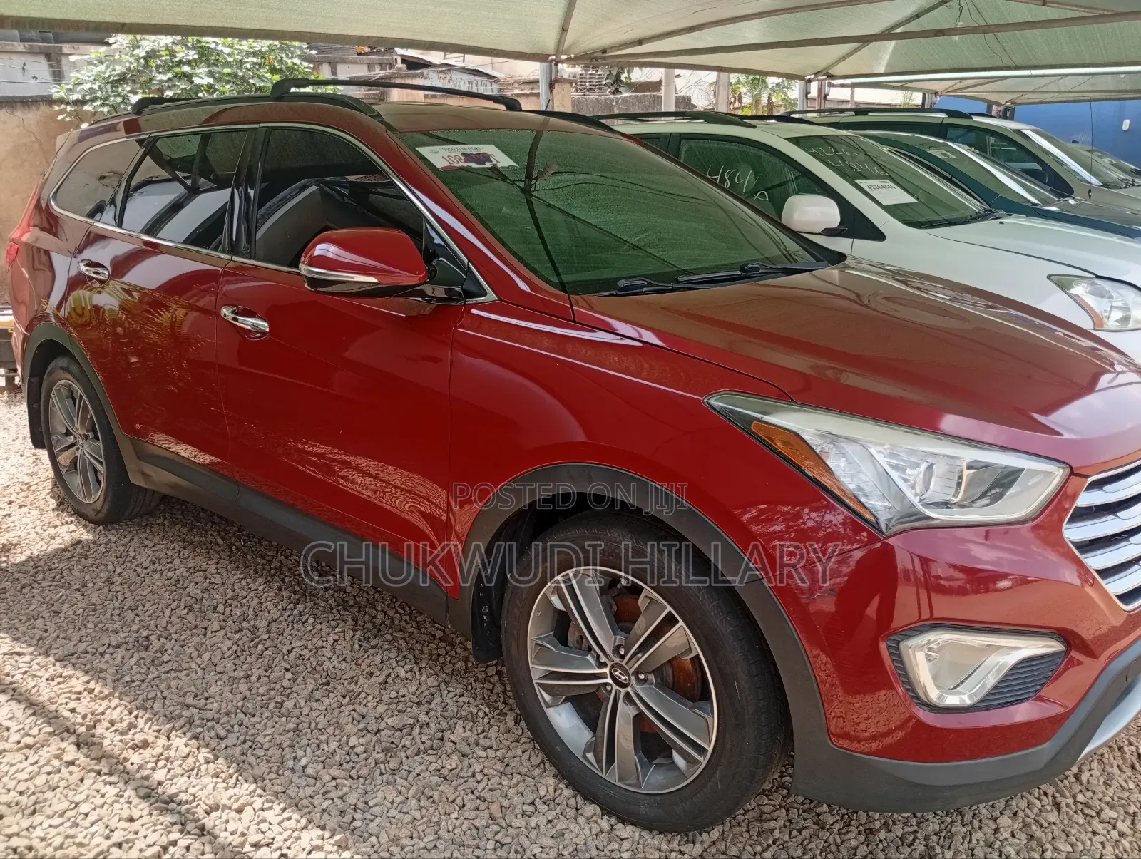 Hyundai Santa Fe 2015 Red