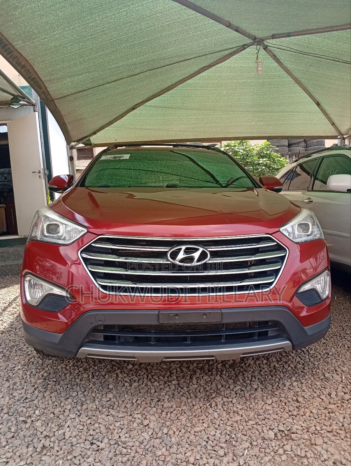 Hyundai Santa Fe 2015 Red