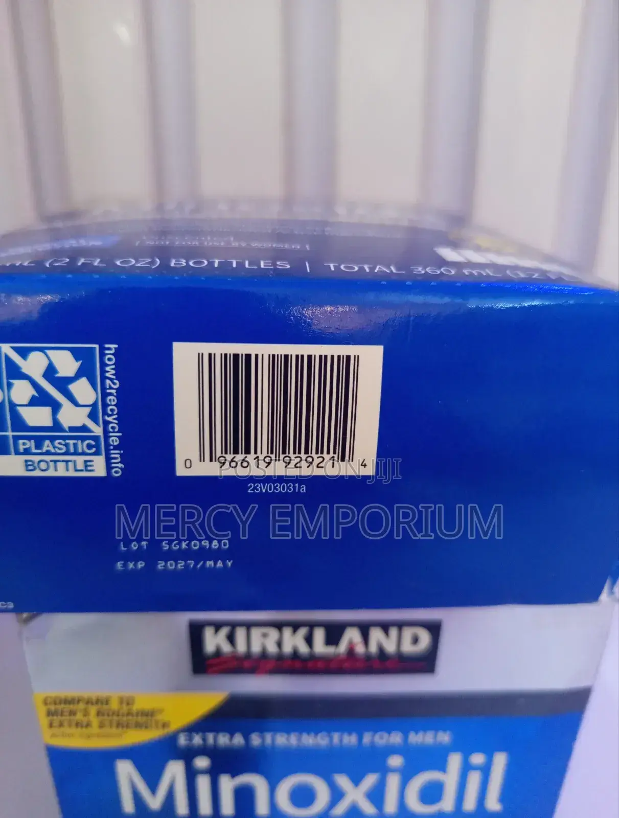 Original Kirkland Minoxidil for Men's Hair Beard Growth. Authentic
