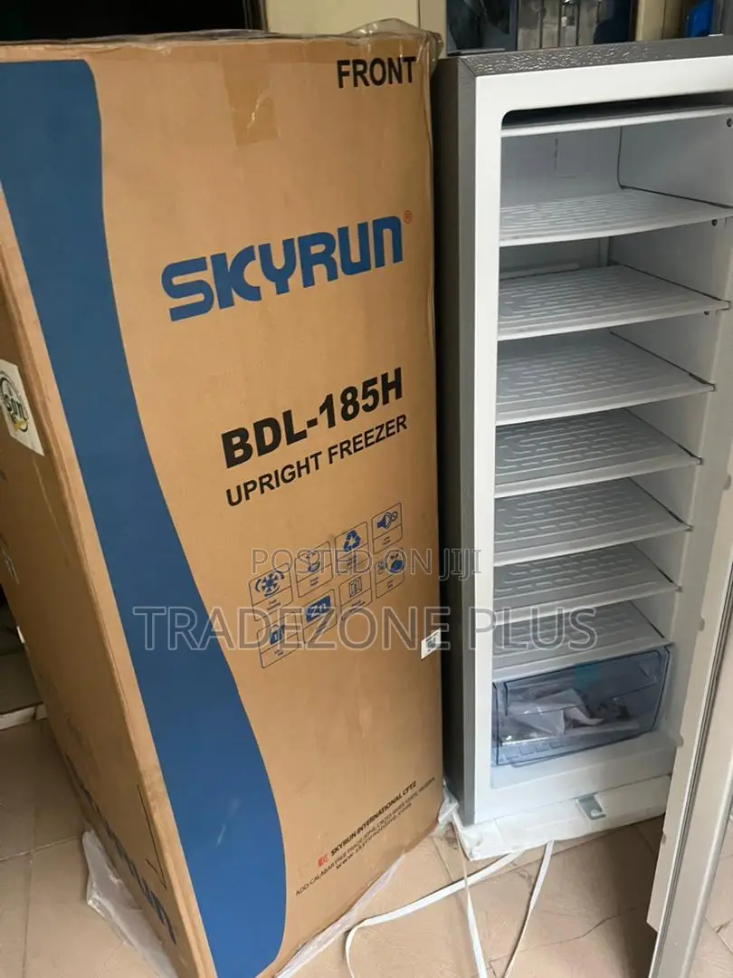 Skyrun 185l Upright Freezer – Advanced Cooling System
