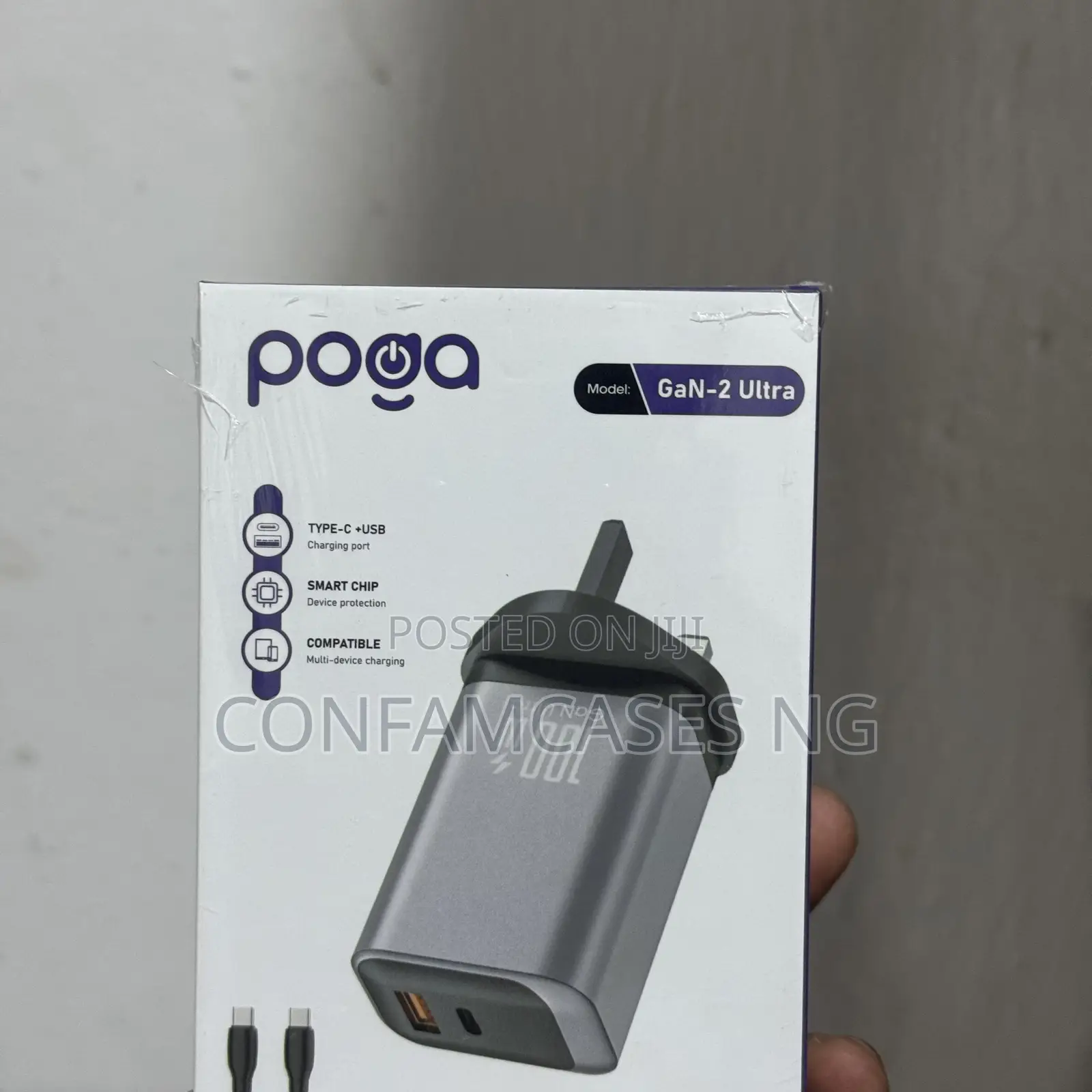Poga 100w Gan 2 Ultra Type C Super Fast Charger