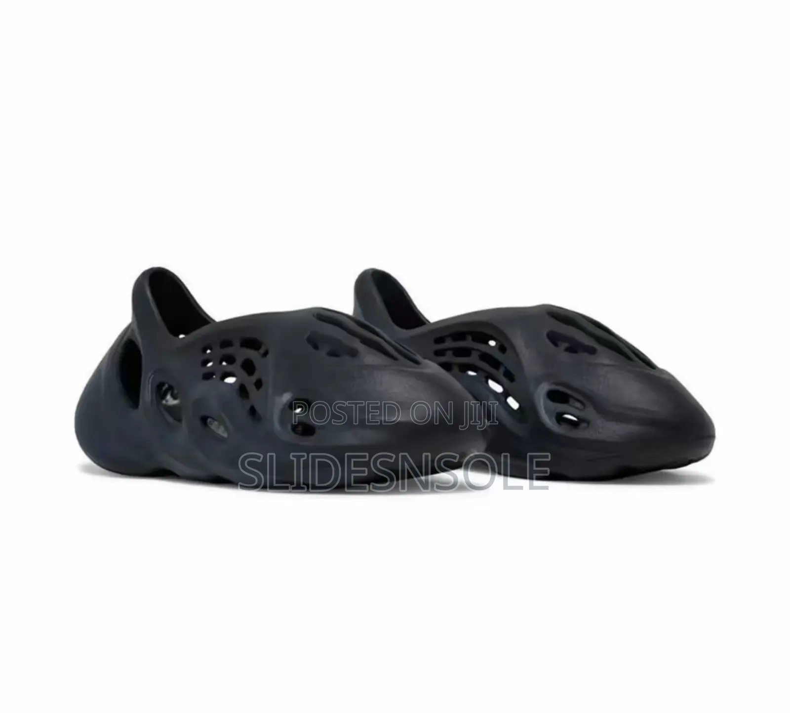 Adidas Yeezy Foam Runner.
Given Its Solid Black Color, It Appears To