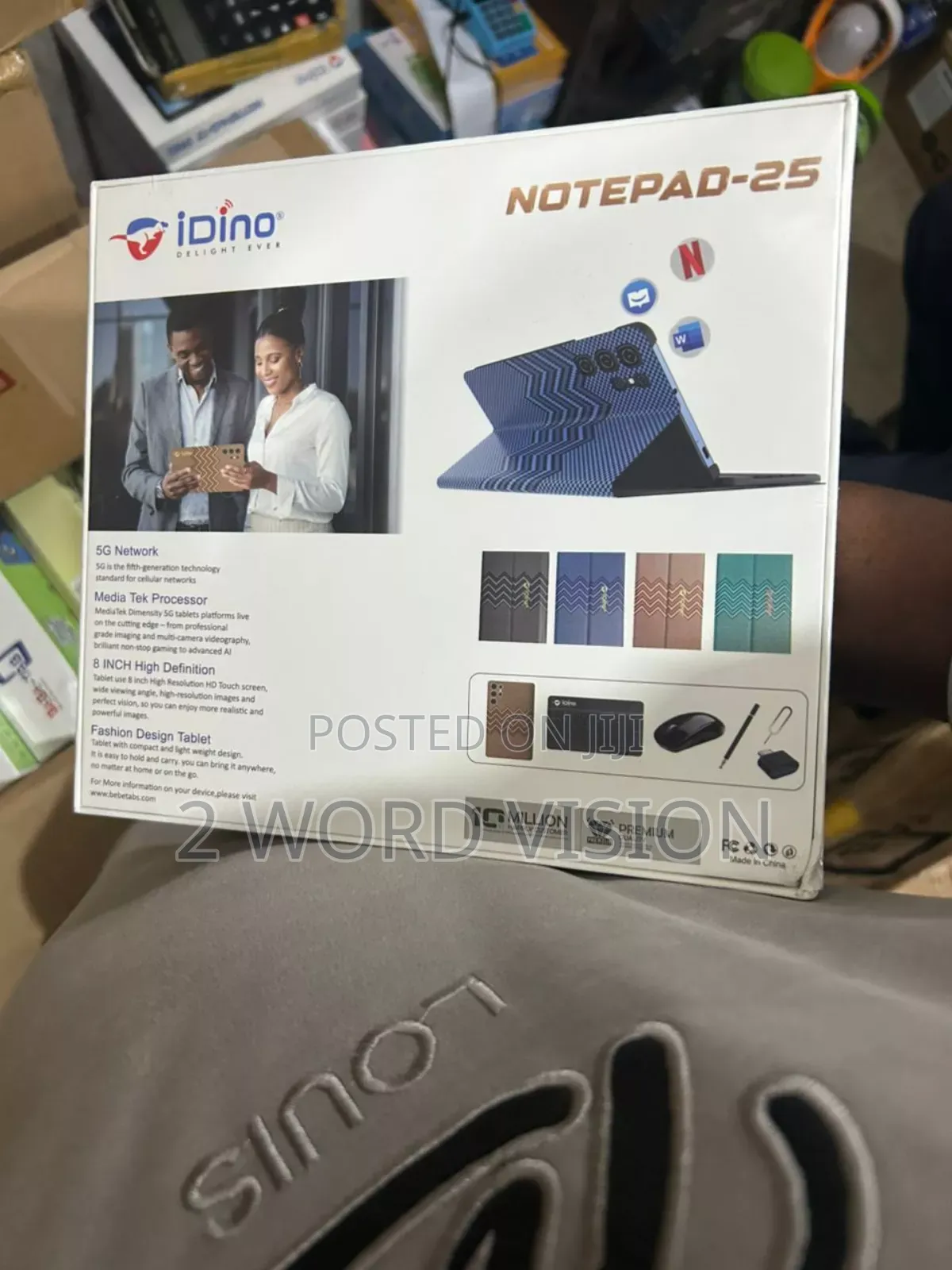 New Idino Notepad-25 512 GB Blue