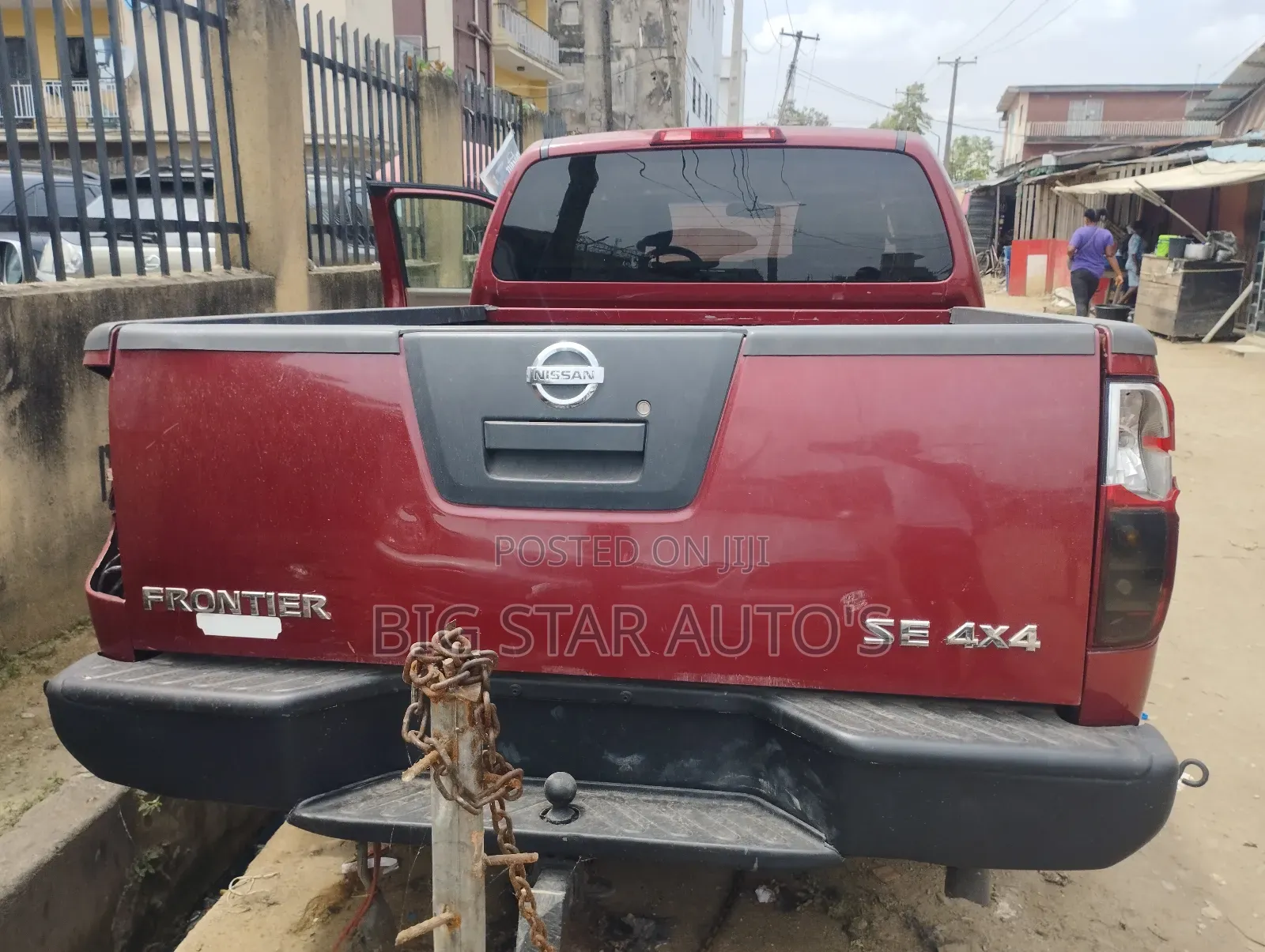 Nissan Frontier Crew Cab SE 4x4 2007 Red