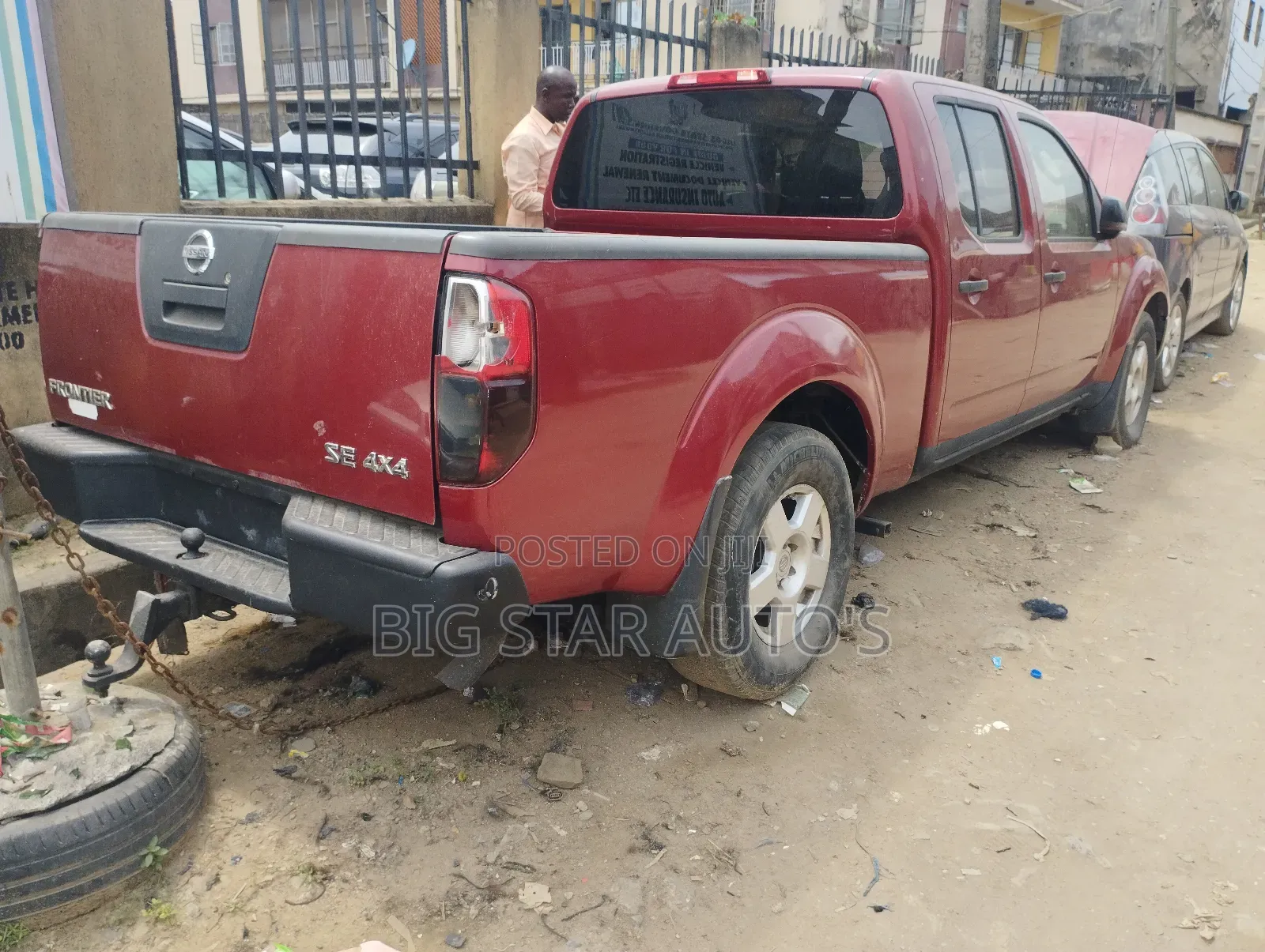 Nissan Frontier Crew Cab SE 4x4 2007 Red