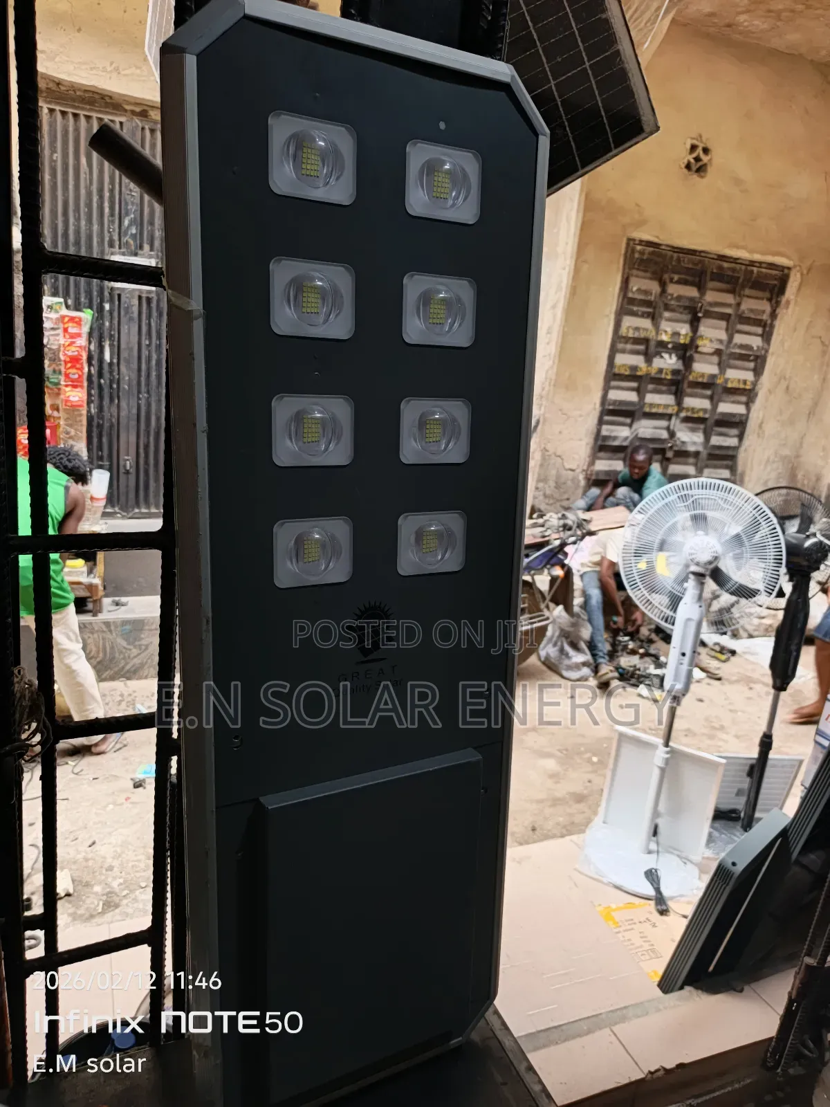 All in One 8 Eyes Solar Street Lights Available