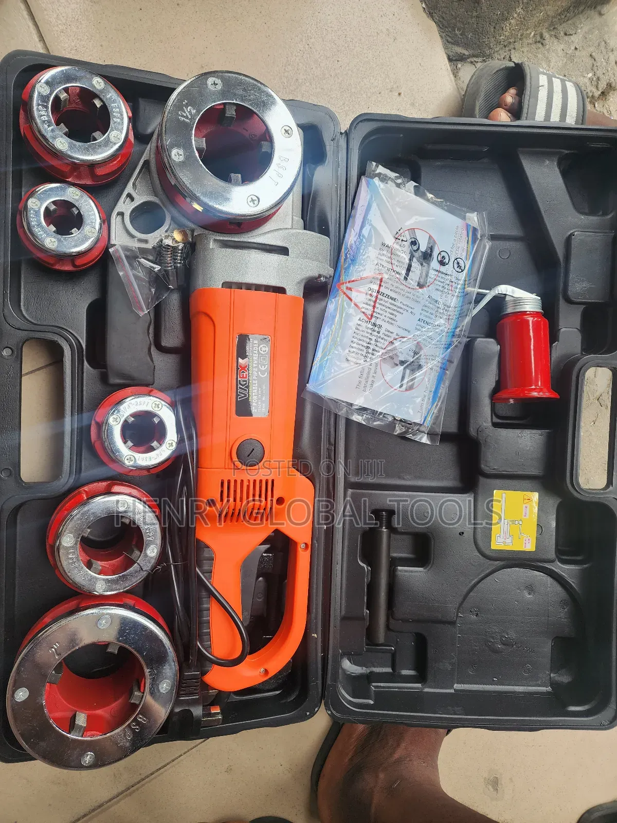 2" Battery Ratchet Diezing Machine
