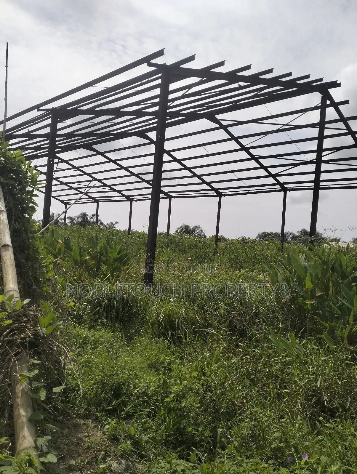 Industrial/Commercial Land With 7bay Warehouse at White Sand Ijegun