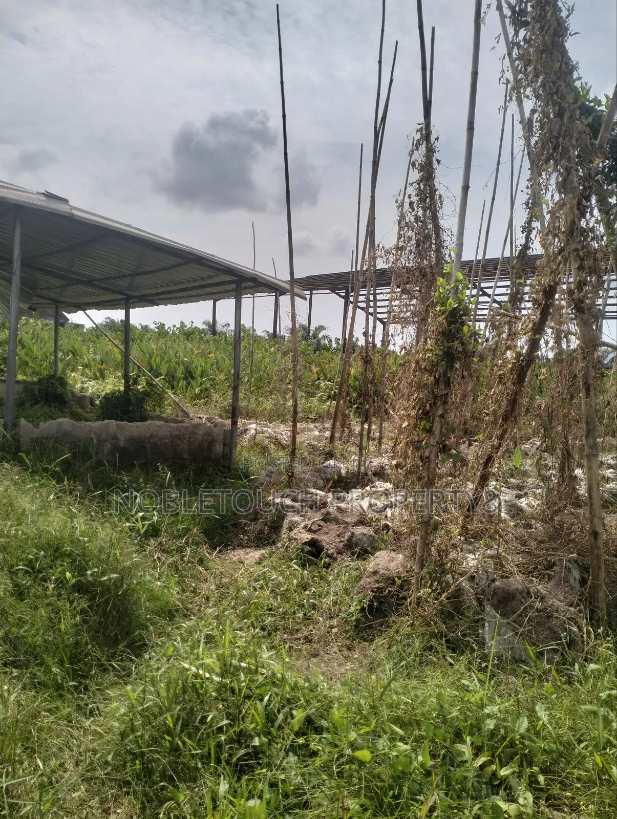 Industrial/Commercial Land With 7bay Warehouse at White Sand Ijegun