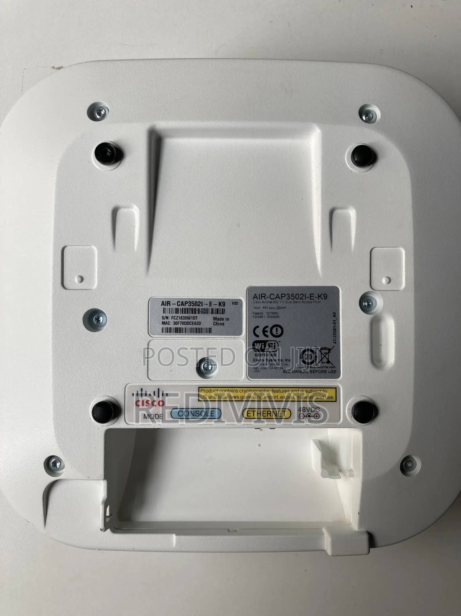 Cisco Air-Ap 3502i-E-