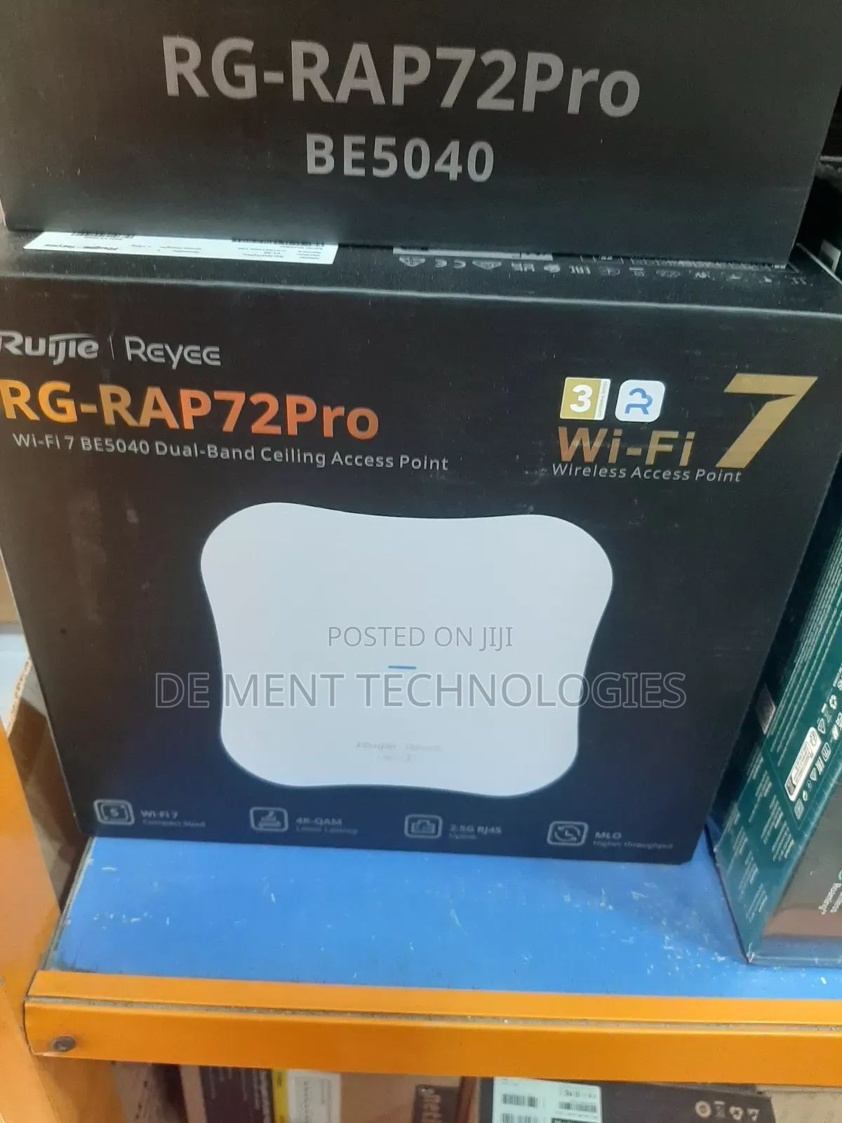Ruijie Rg-Rap 72pro Wi-Fi 7 Dual Band Ceiling Access Point