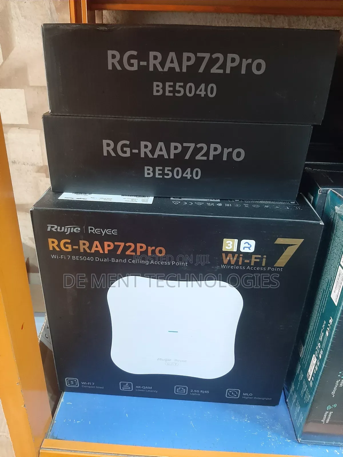 Ruijie Rg-Rap 72pro Wi-Fi 7 Dual Band Ceiling Access Point