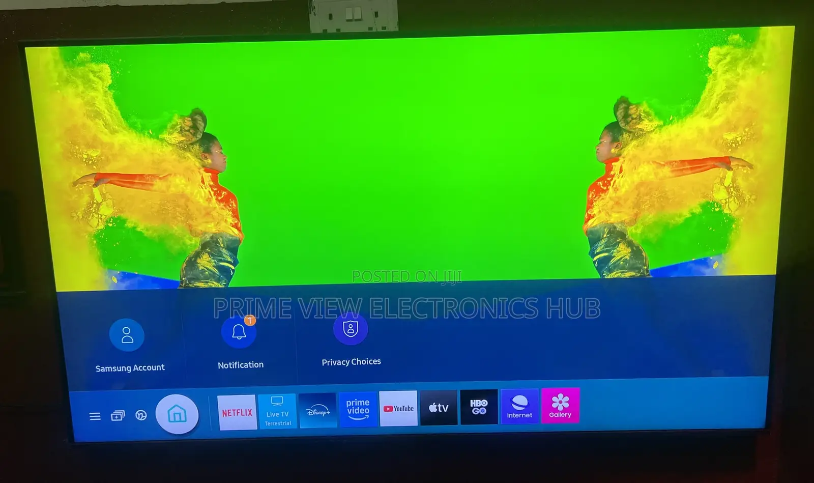 Samsung 55-Inch Qled Smart TV Model Qa55q70a