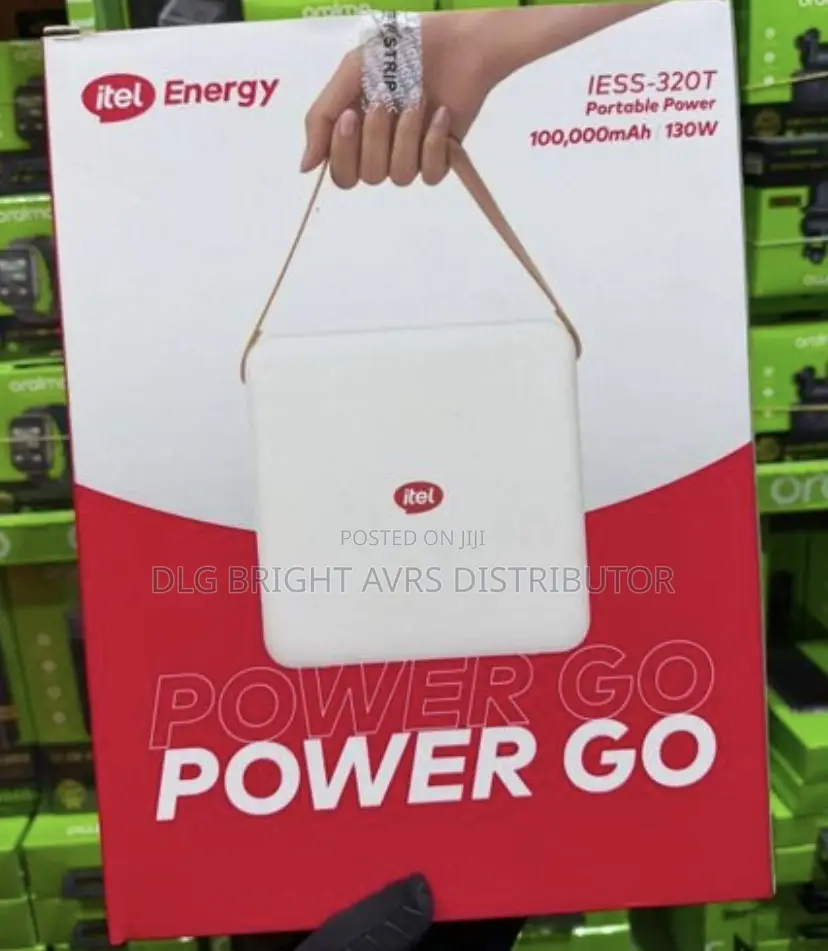 Itel Energy Power Bank 100,000mah
