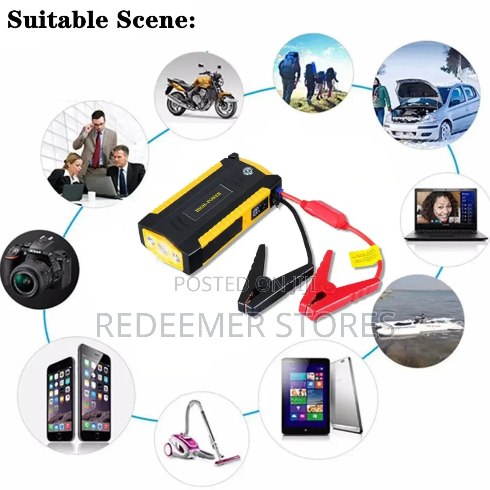 Emergency Car Jump Starter/Power Bank