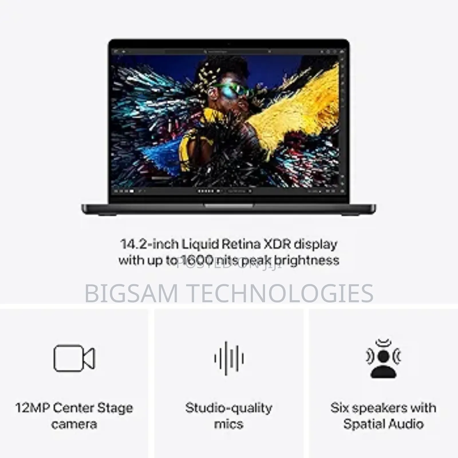 New Apple MacBook Pro 2024 M4 Max 14-inch 36GB Apple M4 Max SSD 1T