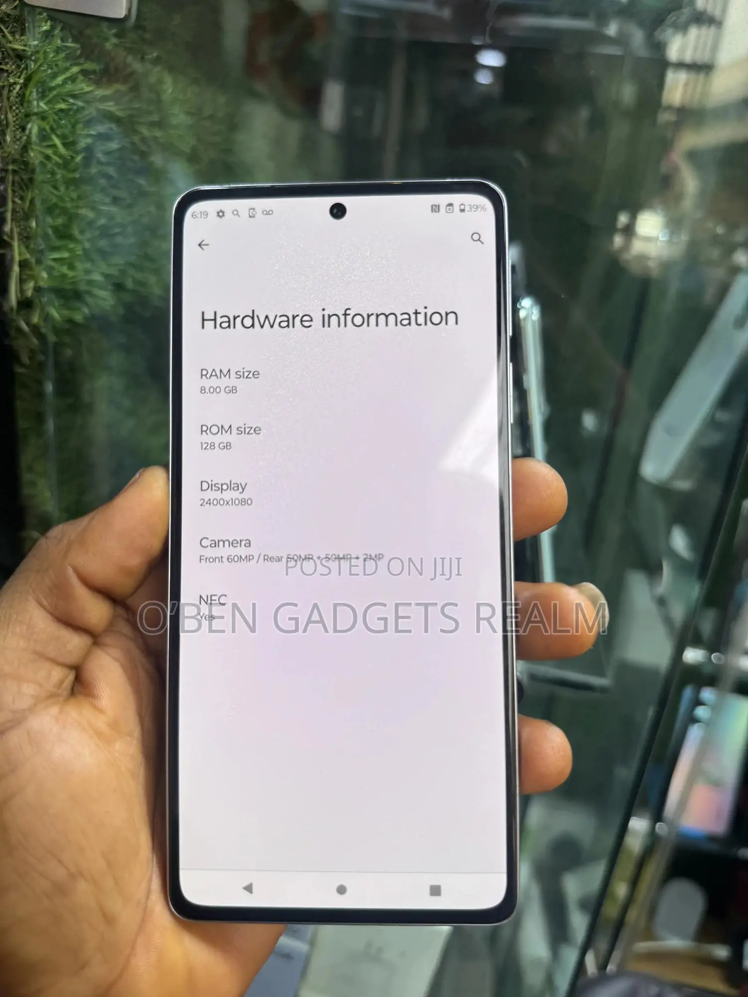 Motorola Edge+ 5G UW (2022) 128 GB White