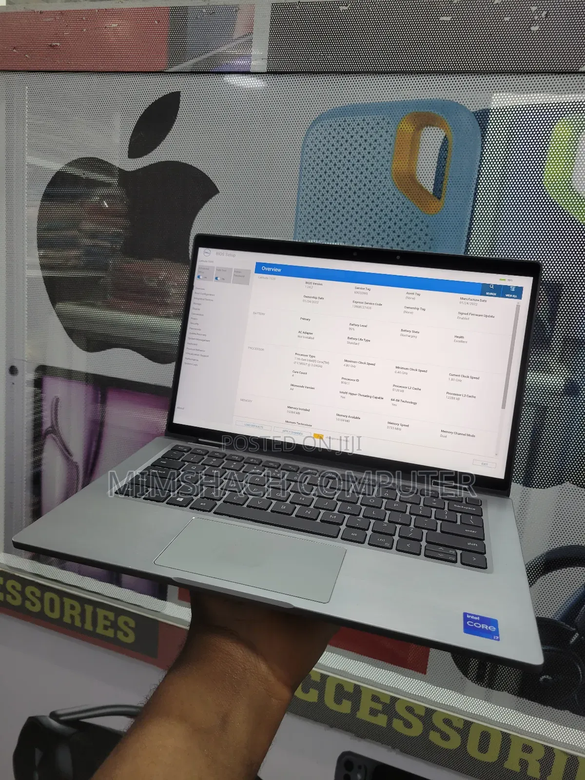 Laptop Dell Latitude 7320 16GB Intel Core I7 SSD 512GB