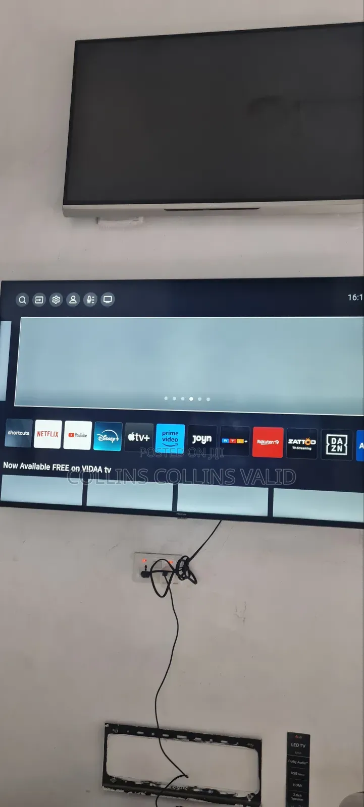 55 Inches Hisense Frameless Full Smart Uhd