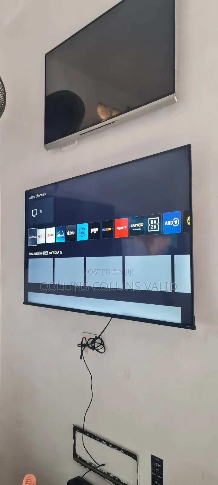 55 Inches Hisense Frameless Full Smart Uhd