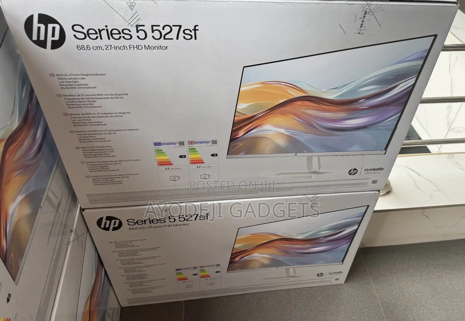 Hp Series 5 527sf Monitor (94f44aa) 27'' Diagonal FHD (1920 X1080