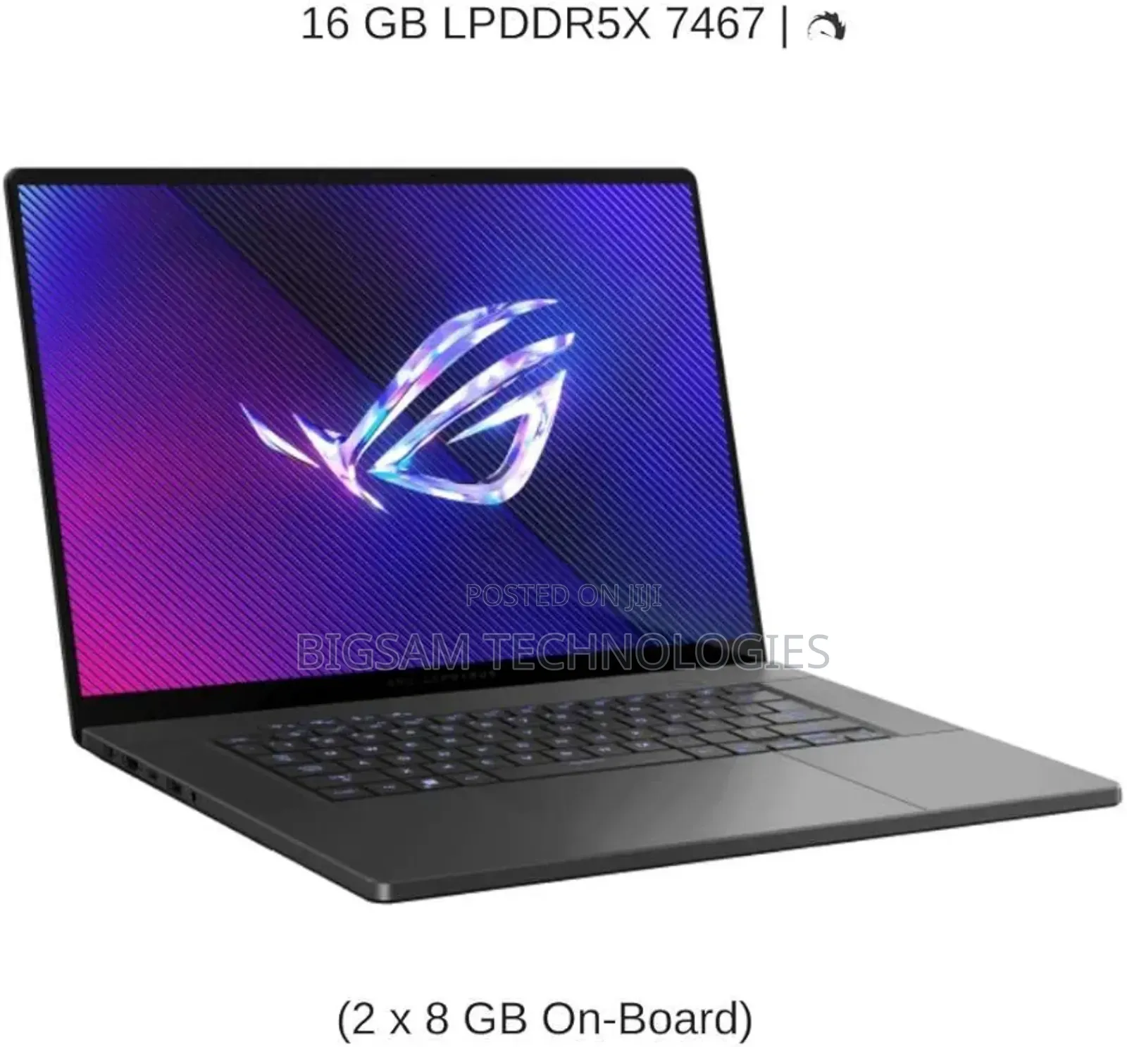 Laptop Asus ROG Zephyrus G16 16GB Intel Core Ultra 9 SSD 1T