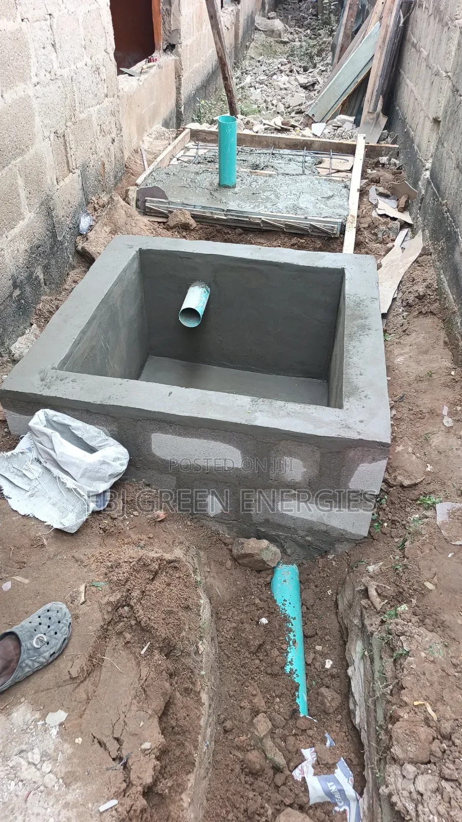 Bio Digester System Construction
