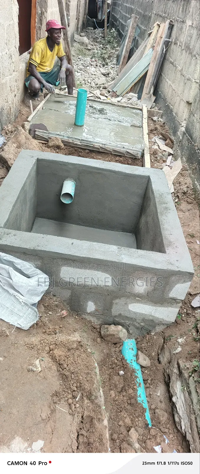 Bio Digester System Construction