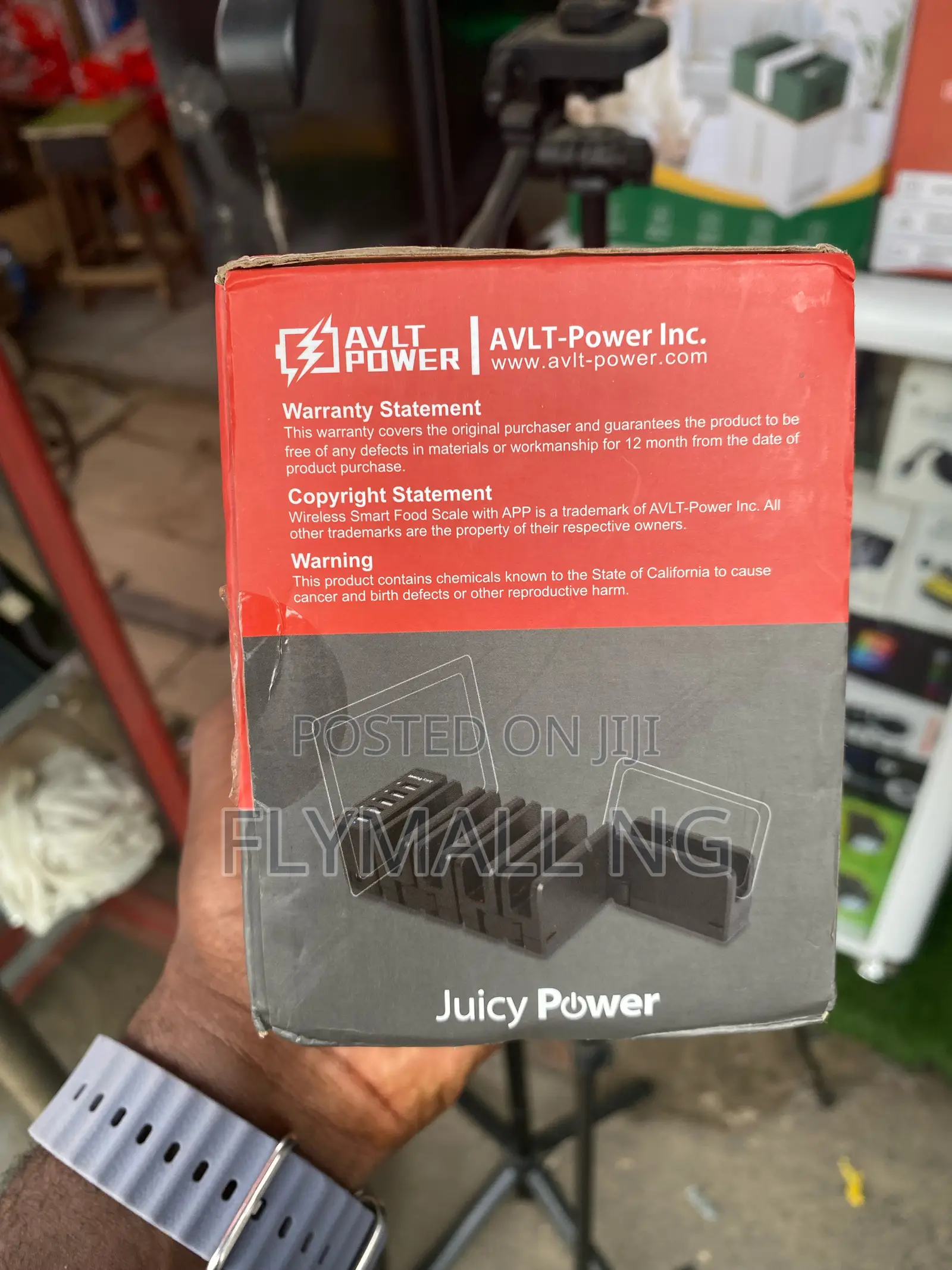 Juicy Power Multi-Folding 5-Port Usb Charging Station Fast Charger