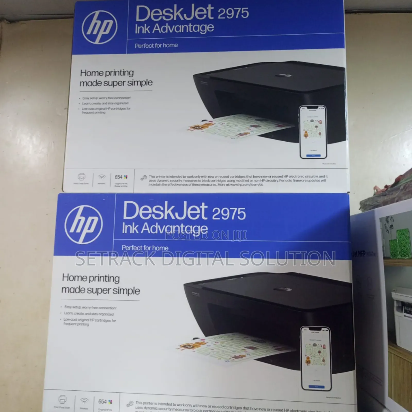 Hp Deskjet 2975 Ink Advantage All in One Wireless Printer