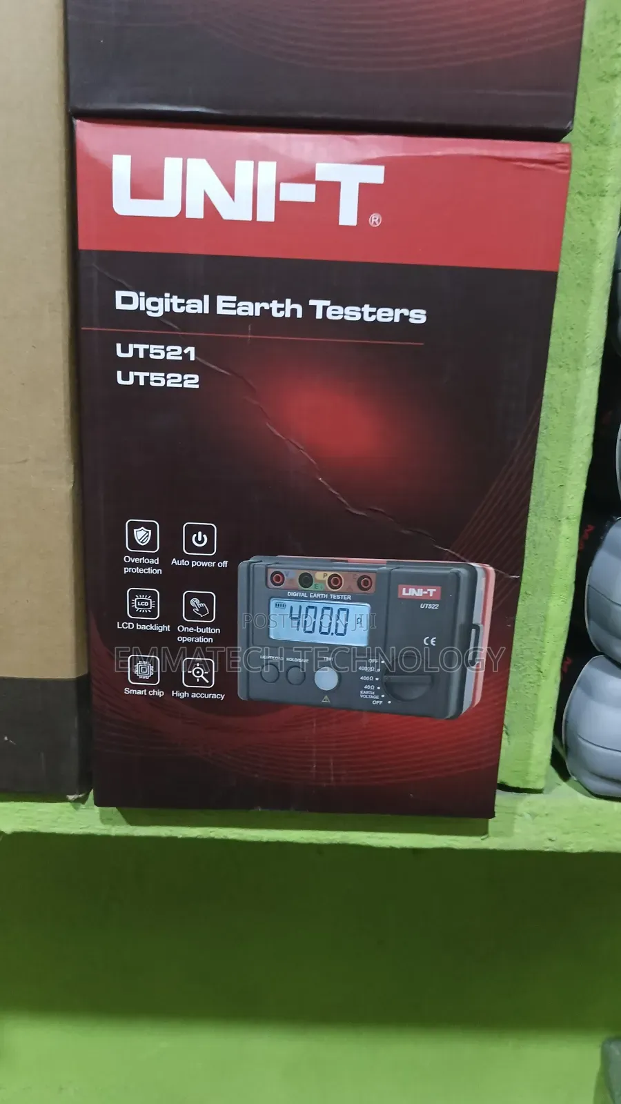 4000 Ohms Earth Ground Tester